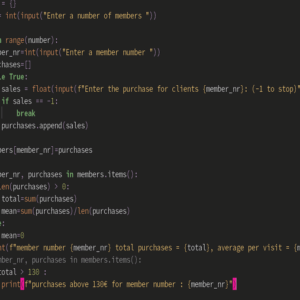 Python Intermédiaire